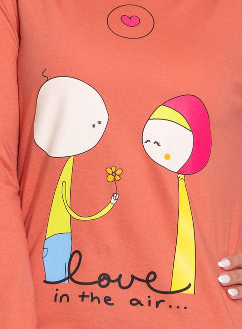 Ginger Printed Long - Sleeve Design 35 - Khotwh